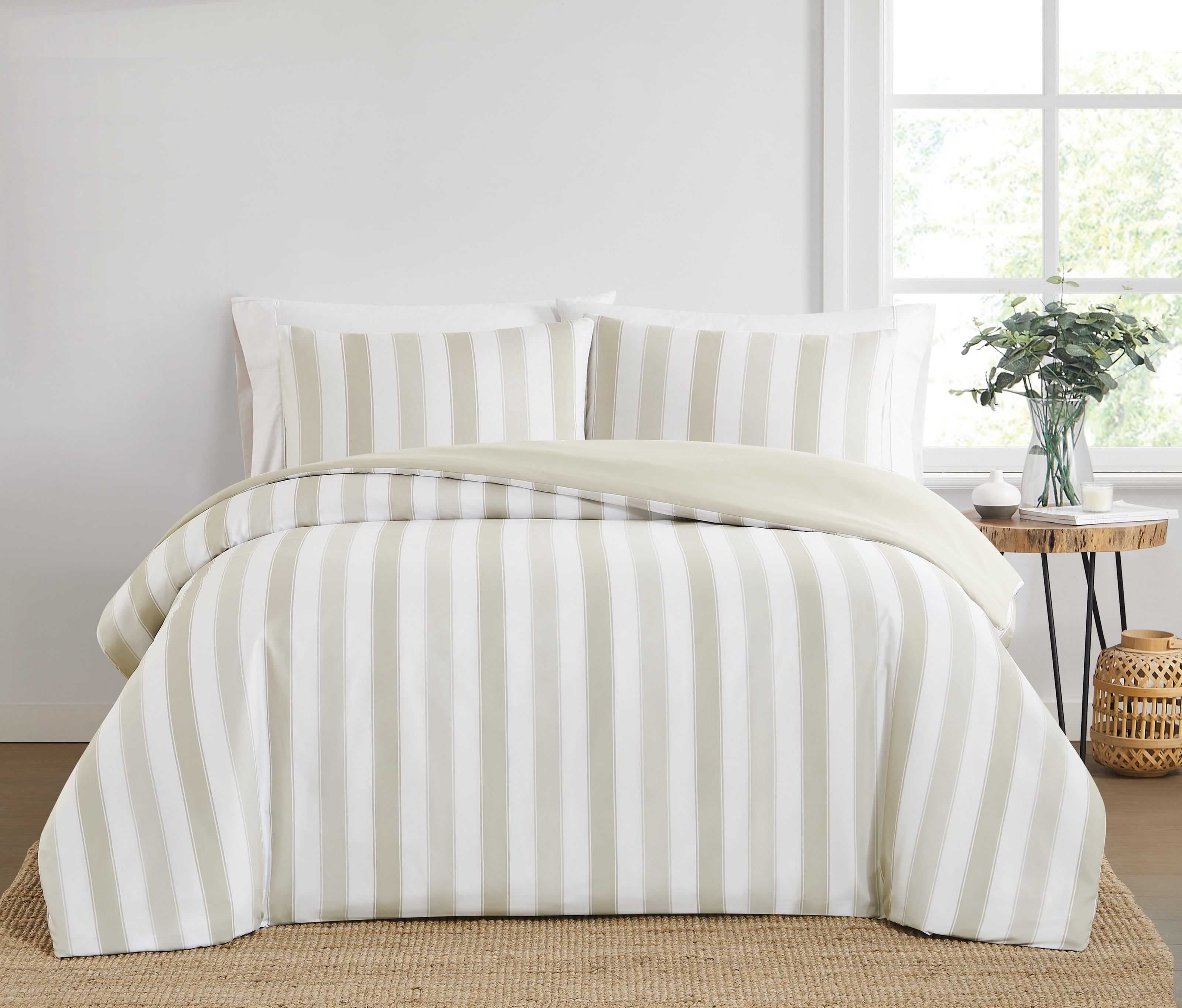 Wake In Cloud B0211 Piumino Matrimoniale Twin 1 Piumone + 2 Federe - Set Letto Morbido E Confortevole - 2