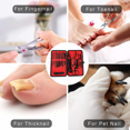 thumbnail image 4 of Set de manicura, kit de pedicura, cortaúñas, kit de aseo profesional, herramientas para uñas con lujoso estuche de viaje para hombres y mujeres, 4 of 5
