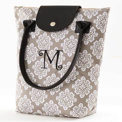 monogram insulated wine bag