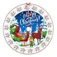 thumbnail image 1 of . Falda De Árbol De Navidad De Santa Claus De Alta Calidad, 1 of 6