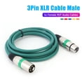 thumbnail image 3 of [Juego Colores 2055] Juego Cinco Colores Cable Audio XLR XLR Rojo Verde Azul Naranja Amarillo 1 Cada (1 8 M), 3 of 9