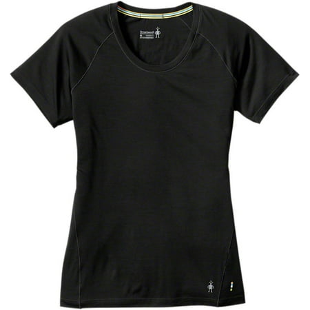 Smartwool Merino 150 Women's Short Sleeve Base Layer Top Black (Best Merino Base Layer)