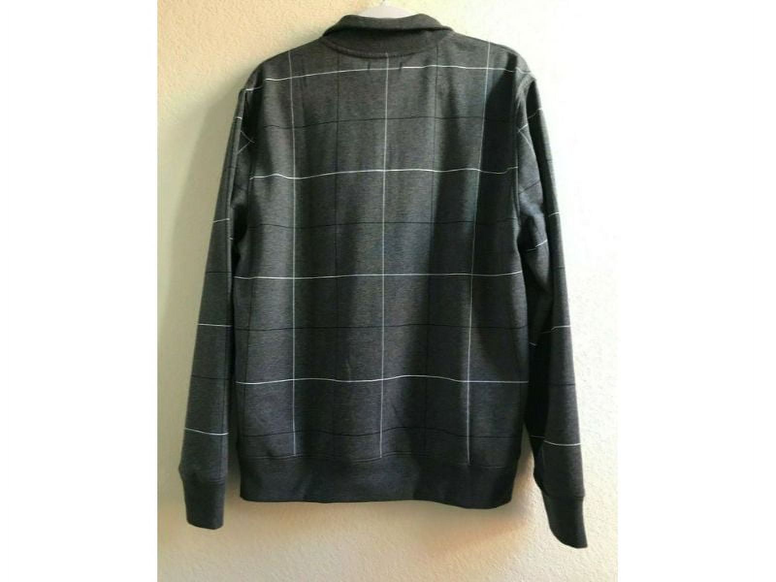 Mサイズ / USS2 Oblique W-Zip JKT Dark gray Nautica Men's Quarter Zip Fleece Pullover, Mock-neck