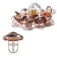 thumbnail image 1 of Guirnaldas de luces para exterior impermeables, lámpara decorativa de ambiente para acampar, luces para tienda de campaña, luz cálida, luces con batería, 1 of 5