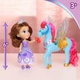 thumbnail image 6 of Disney Jr. Sofia the First Doll with Horse, Princess Sofia & Wildfyre Pegasus Toy Set with Moveable Wings, 9-Piece Kids Doll Playset, Walmart Exclusive, 6 of 7