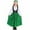 Green, variant on Fesfesfes Farm Clothing for Girls Size 4-14 Years Beer Festival Long Sleeve Dress Patchwork Color Long Dress Comfortable Bow Tied Clothes