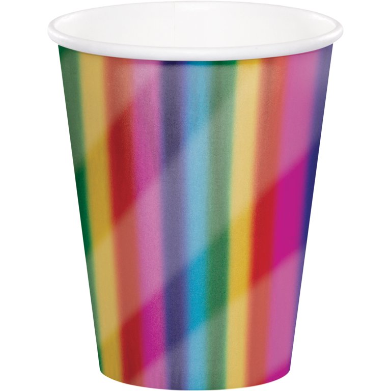 Bright Multicolor Paper Cups