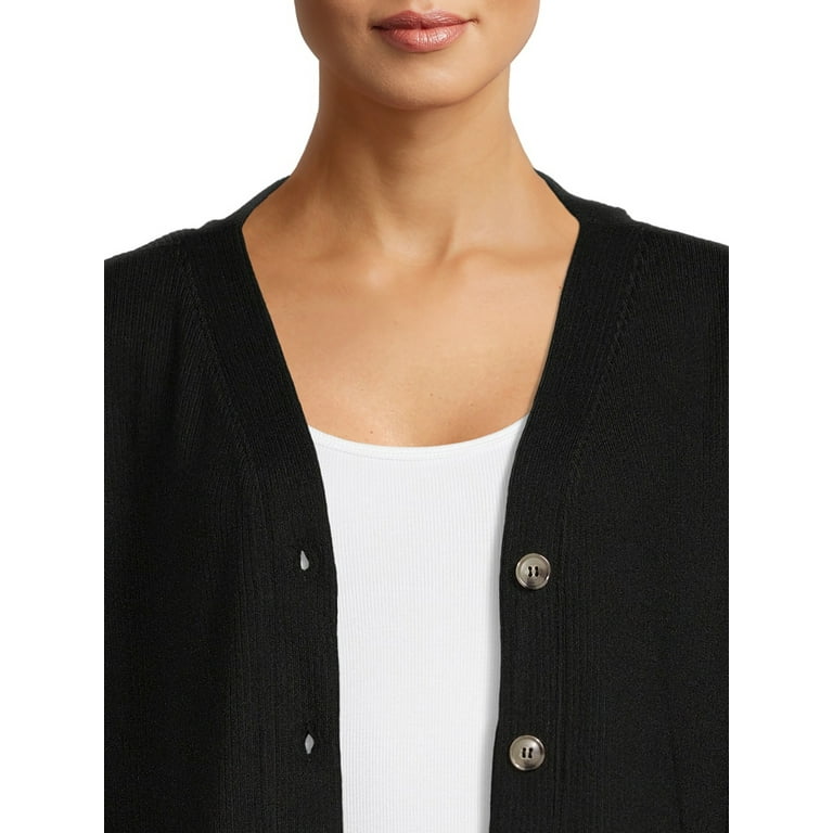 Time and tru double knit cheap cardigan