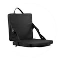 thumbnail image 5 of Portable Foldable Chair with Backrest Comfortable Stadium Seat Cushion for Outdoor Camping Beach, 5 of 5