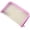 Pink, variant on Clear Pencil Pouch,Makeup Bag,8.50"x4.8",Durable Water-Resistant Pencil Bags with Zipper,Portable Travel Toiletry Bags,Multi-use Transparent Pouch for Stationery,Office & Travel Supplies(Yellow)