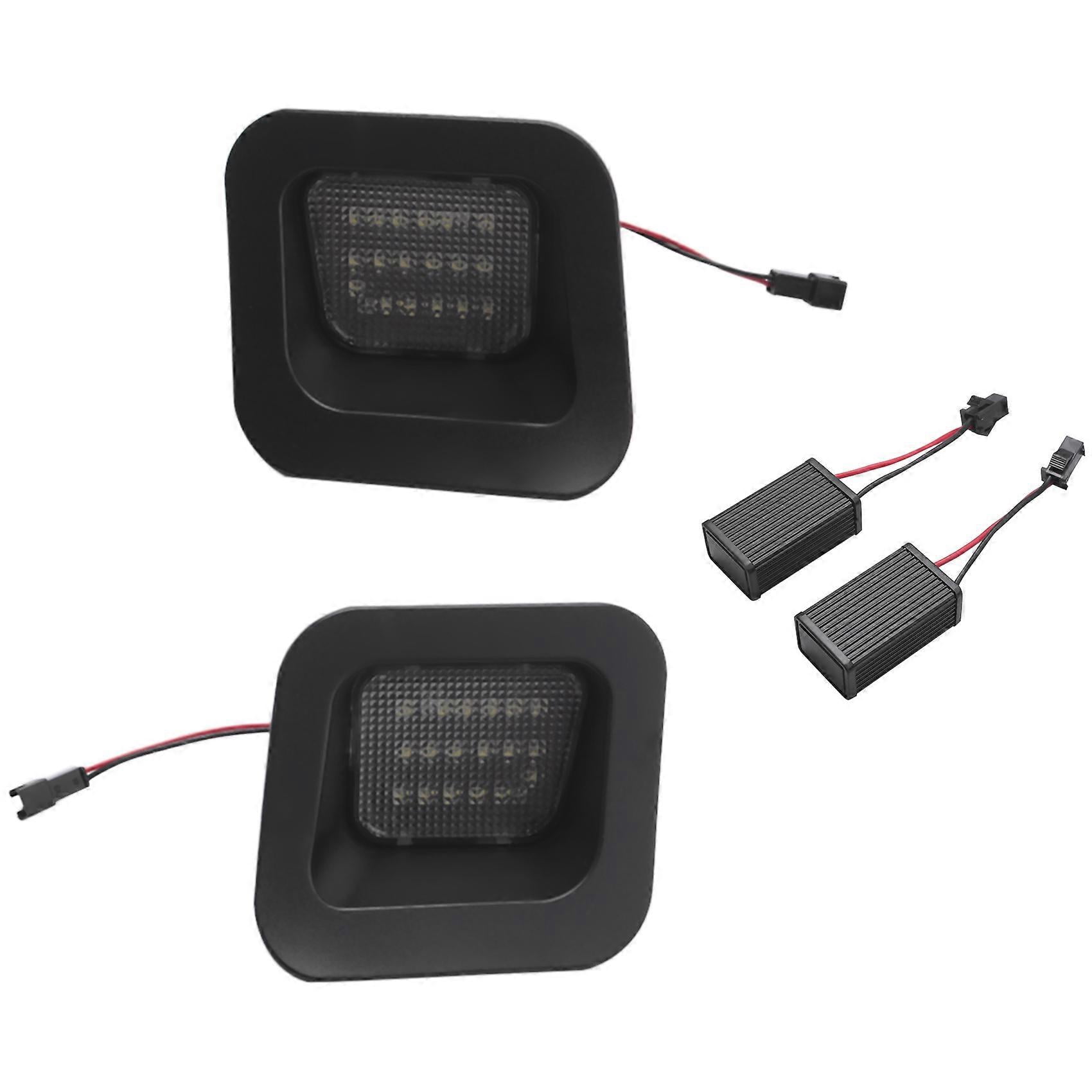 Smoke Car Rear License Plate Lights LED License Number Plate Lights For Dodge Ram 1500 2500 3500 2003-2018