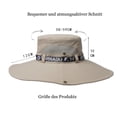 thumbnail image 2 of Sombrero de sol Bob, sombrero de pesca con ala ancha, sombrero de sol ajustable, sombrero de algodón, sombrero de verano con protección UV, 2 of 5