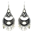 thumbnail image 2 of Pendientes Vintage Sunnimix estilo bohemio beige, 2 of 8