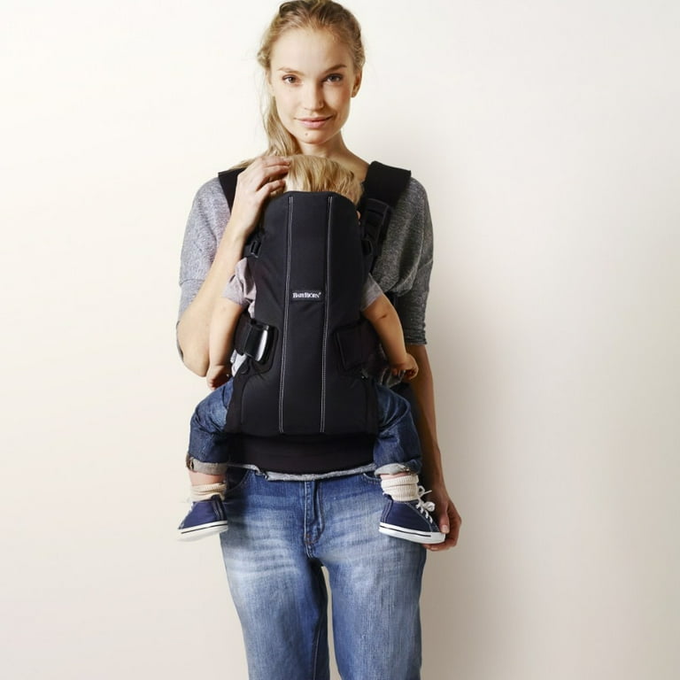 Babybjrn Baby Carrier We Black Cotton M Walmart