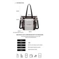 thumbnail image 6 of SPEKSEE Clear Bag for Stadium Events, Clear Transparent Tote Bag with Detachable Strap for Sports, Concert, Work,Travel, 6 of 7