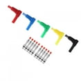 thumbnail image 4 of 10pcs P3014 Right Angle Banana Plug  Insulation Solder Typ Self Assembly  for Electronic Instrument, Welding, 4 of 8
