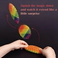 thumbnail image 3 of 3D Flexible Fidget Worm Toy, Stretchy Sensory Toy for Stress Relief, Quiet Fidget Toy for Kids Teens Adults, Portable Novelty Toys & Amusements for Classroom Office Travel, 3 of 10