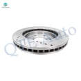 thumbnail image 3 of Set of 4 Front-Rear Drilled Slotted Disc Brake Rotors For 2002-2006 Cadillac Escalade, 3 of 9