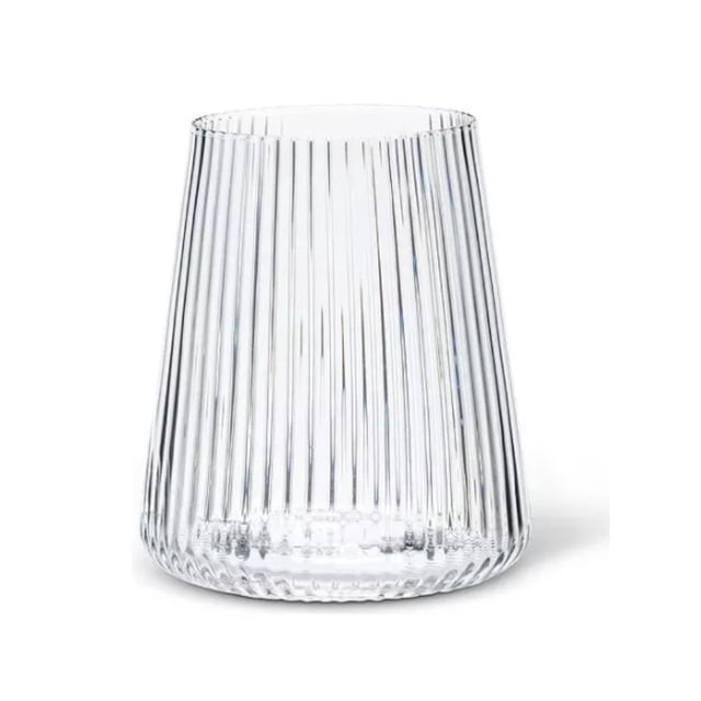 Vaso Lines de Vidrio 430 ml 4 Piezas