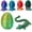 Laser Yellow green, variant on 3d Printed Dragon In Egg, Full Articulated Dragon Crystal Dragon With Dragon Egg, Home Office Decor Executive Desk Toys, Adults Fidget Toys For Autism