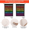 thumbnail image 4 of Equality Flag BLM Flag for in This House We Believe Yard Sign, Pride Flag Small Science is Real Black Lives Matter 12X18 inch, 4 of 7