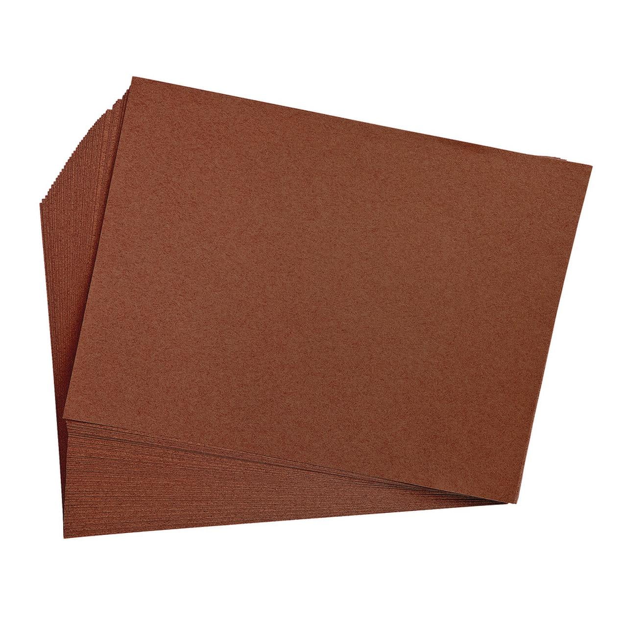 Dark Brown Construction Paper Heavyweight Construction Paper All Purpose Art Crafts 50 Sheets Painting Kids Art Item # 12CPDK Drawing Paper Art Project Coloring 12 inches x 18 inches