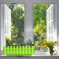 thumbnail image 4 of Rectangular Plastic Fence Flower Pots Green Plants Potted Succulent Planting Pot, 4 of 9