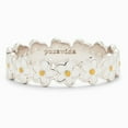 thumbnail image 2 of Funie Women Ring Anti Tarnish Marguerite Flower Shape Finger Ring Fashion Accessory for Gift, 2 of 8