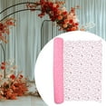 thumbnail image 6 of S SERENABLE Jacquard Net Mesh Creative Floral Wrapper for Florist Supplies Wedding Gifts Pink, 6 of 8