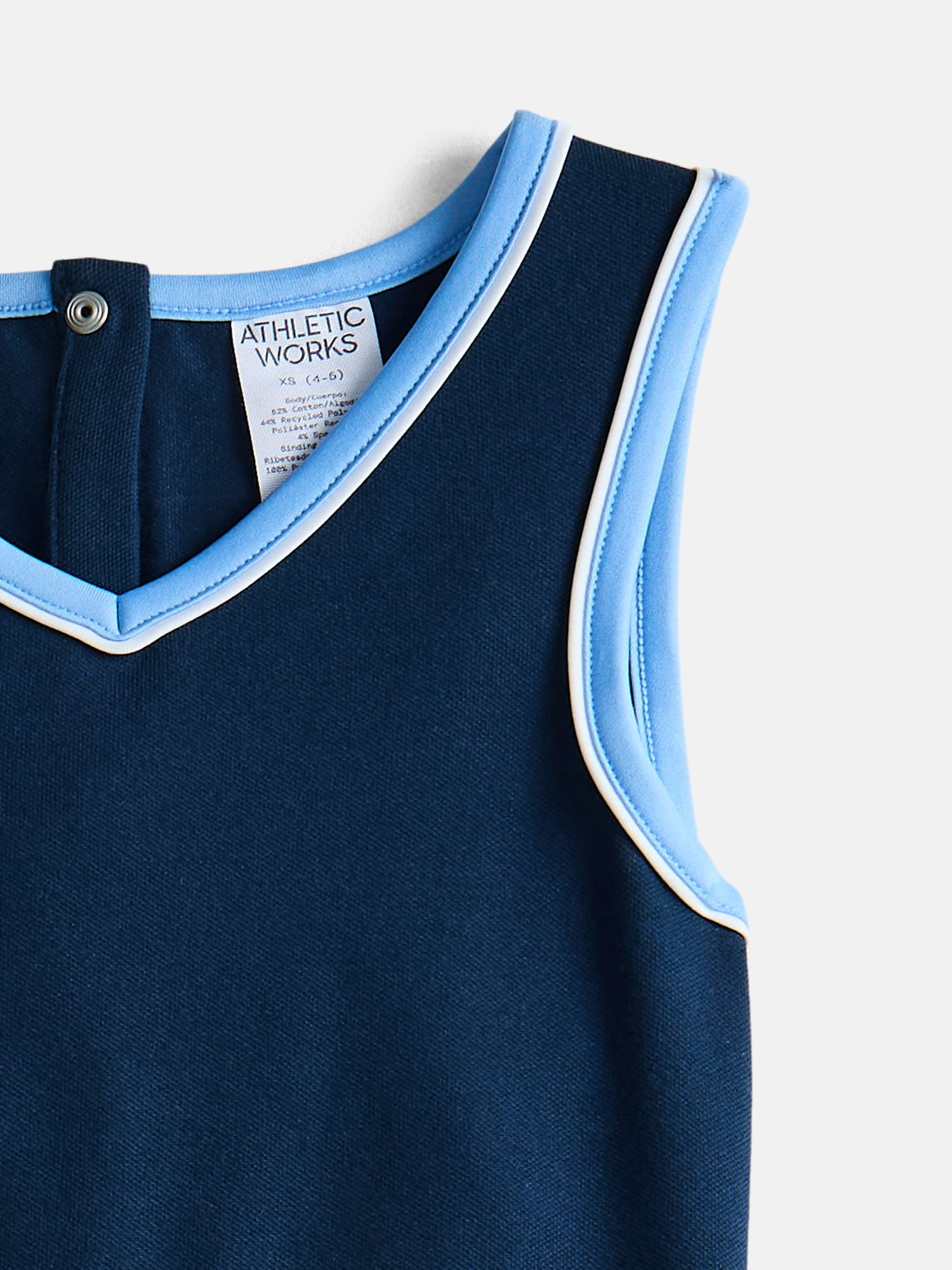 Athletic Works Girls Active Pique Dress, Sizes 4-18