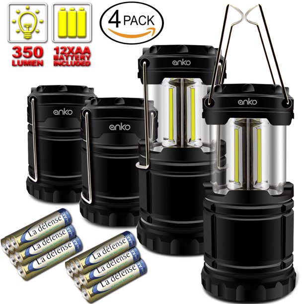 LED Camping Lantern, ANKO 350 Lumen COB Camping Equipment Gear Lights