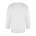 thumbnail image 3 of Bcfgryg Men 3/4 Sleeve T Shirts Comfortable Crewneck Solid Color Fit Tee Shirt Tops Plain T-shirts Men, 3 of 5