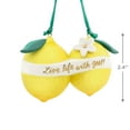 thumbnail image 2 of Hallmark Keepsake Christmas Ornament 2023, Live Life with Zest, Lemon Ornament, 2 of 4