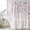 Pink, variant on Vintage Floral Small Stall Shower Curtain, Waterproof Shower Curtains for Bathroom, White Cherry Flowers Blossom Spring Gray Washable Fabric Cloth Bath Curtain for Bathtub with Hooks 36x72 Inches