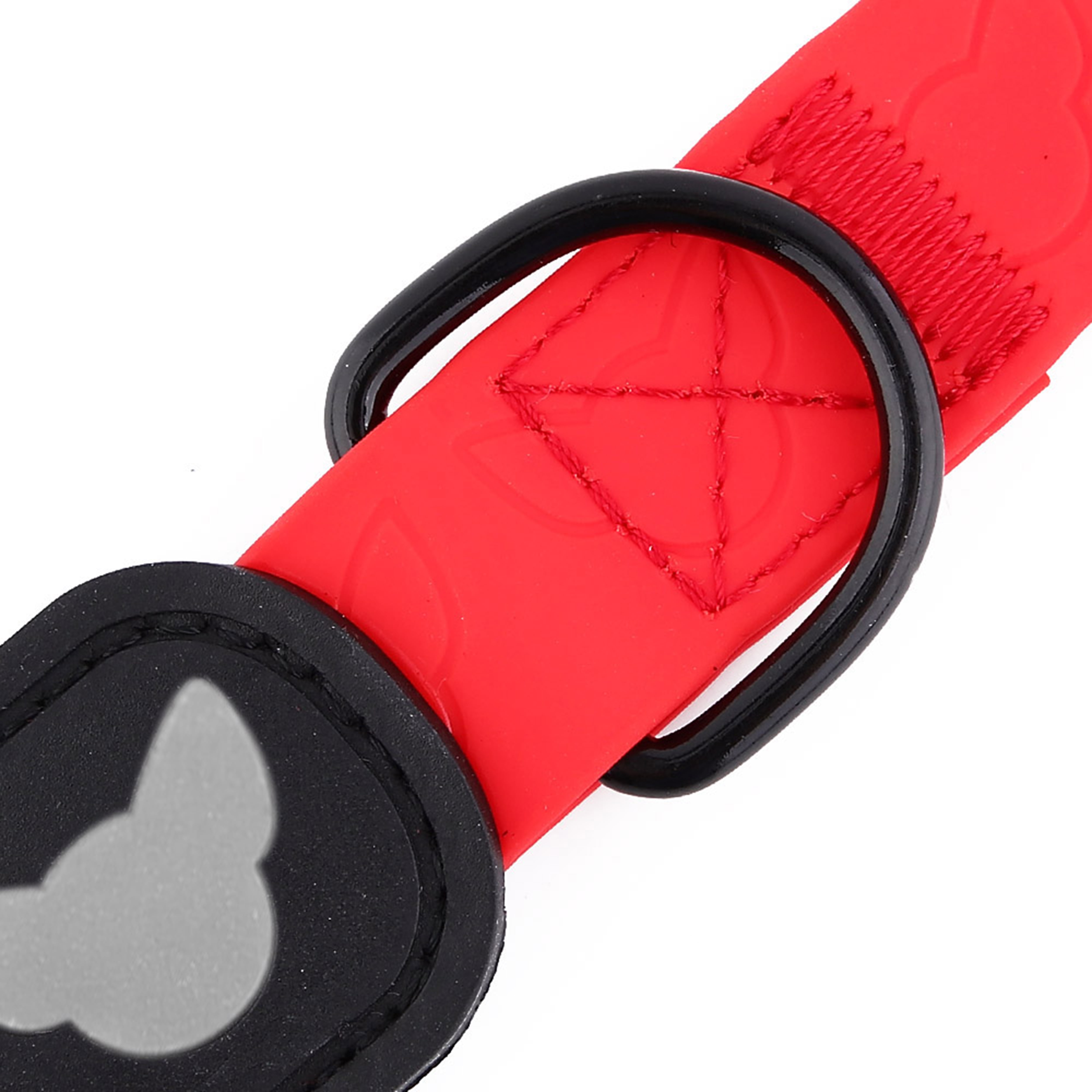 Glow in the Dark Waterproof 5/8" Wide Dog Collar - Hot Pink XS for Cats & Small Dogs, from Toy Doggie Brand - Adventure Proof Collection