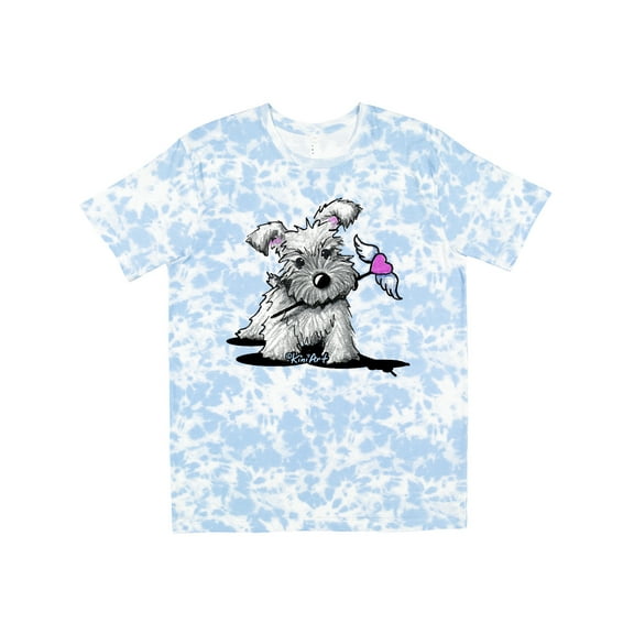 Inktastic Schnauzer with Heart T-Shirt