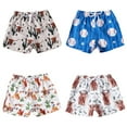 thumbnail image 2 of XBASW Toddler Baby Boys Cartoon Prints Swim Shorts Summer Swimsuits Newborn Beach Elastic Waists Swim Shorts for Boys 6M -3T, 2 of 9
