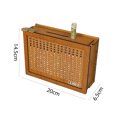 thumbnail image 3 of Hucha Hucha de madera con contador Reutilizable Alcancía Regalo de vacaciones Decoración del hogar (B) Sywqhk Libre de BPA, 3 of 7