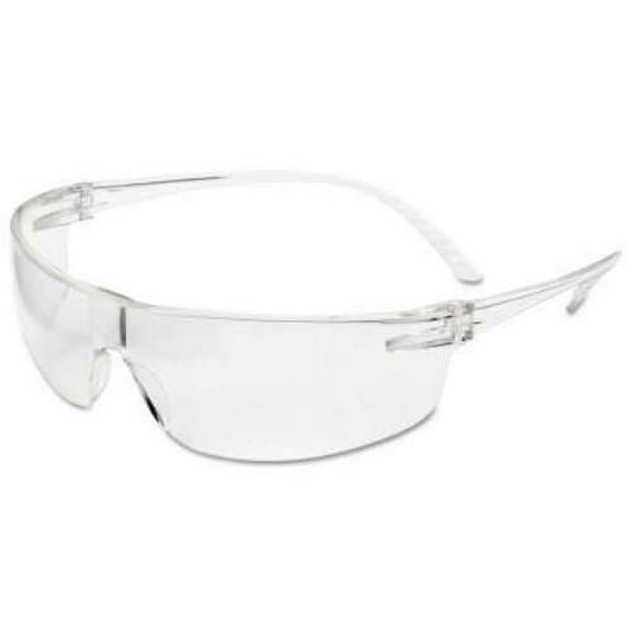 Uvex SVP200 Safety Glasses Clear Frame Frame Clear Lens Scratch-Resistant