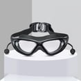 thumbnail image 2 of Lunettes de Natation avec Bouchons d'Oreilles pour Hommes et Femmes - Verres Anti-Buée Bretelles Ajustables Lunettes de Natation Imperméables Lunettes de Piscine, 2 of 7