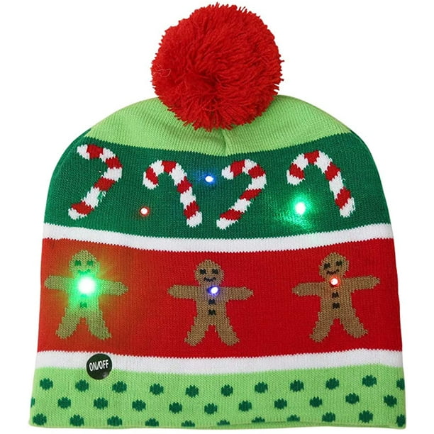 Light up knit sale hat