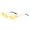 Yellow, variant on Under $5 Wing Sunglasses for Women Angel Wing Shades Colorful Transparent Novelty Party Sun Glasses Festival Rave Club Photo Booth Carnival Eyewear Rimless Frameless