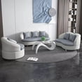 thumbnail image 2 of Set Modern Sofas Living Room Armchair Cover Bed Sofa Chair Chaise Longue Prefabricated Muebles Para El Hogar Furniture GPF34XP My Lux Decor Round, 2 of 23