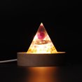 thumbnail image 4 of Piedra natural Orgonita Pirámide Cristales Orgone Energía Curativa Reiki Adornos Hugtrwg Para estrenar, 4 of 9