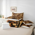 thumbnail image 6 of Homewish Tiger Print 7-Piece Twin Bedding Set,Jungle Animal Rustic Farmhouse,Luxury Decor For Boys, 6 of 8