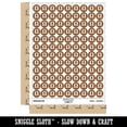 thumbnail image 2 of Ohm Omega Electrical Resistance Power Symbol 200+ Round Stickers - Brown - Matte Finish - 0.50" Size, 2 of 3