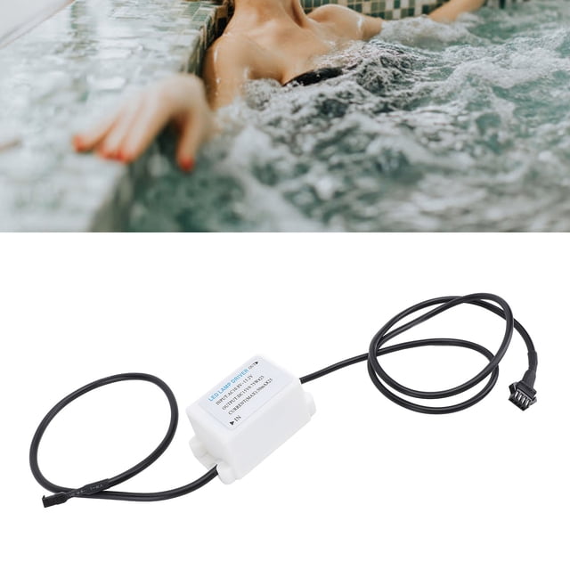 Controlador LED, Prevención De Sobrecalentamiento AC10.8V A 13.2V DC 15V 0.75Wx25 Sincronizador De Controlador De Luz LED De Plástico Para Luces Interiores