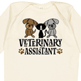 thumbnail image 4 of Inktastic Veterinary Assistant Vet Tech Boys or Girls Long Sleeve Baby Bodysuit, 4 of 5