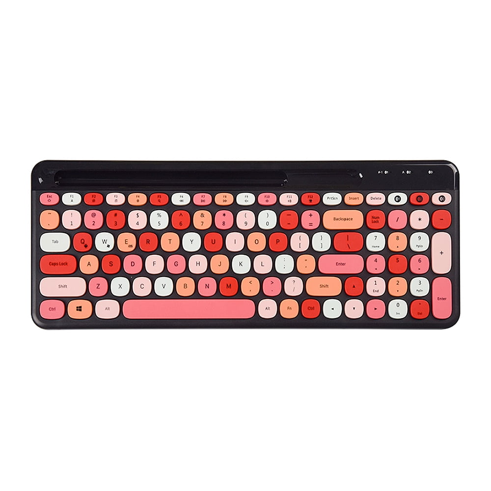 Mofii Wireless Bluetooth Keyboard Multidevice Switching Integrated Slot Shortcut Keys