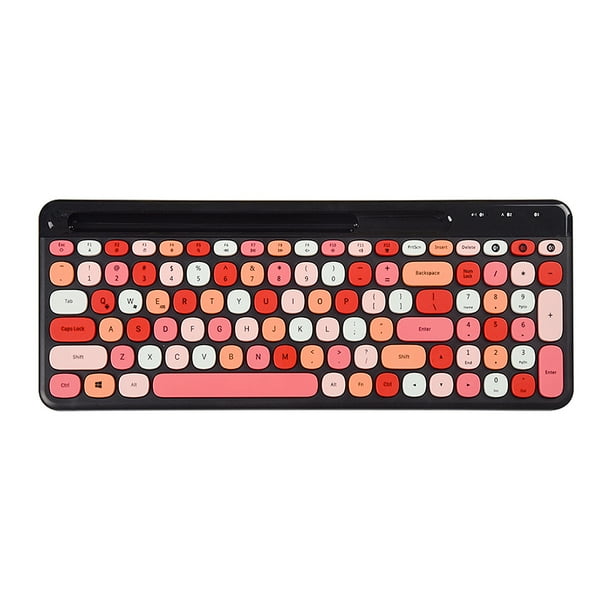 Mofii Wireless Bluetooth Keyboard Multidevice Switching Integrated Slot Shortcut Keys